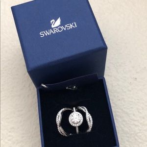 Swarovski 3 ring set
